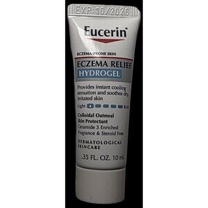 Eucerin Eczema Relief Hydrogel, Fragrance Free, Steroid Free, 0.35 oz Tube